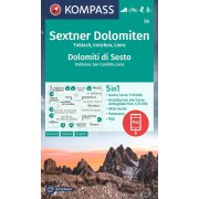 58 Kompass Wanderkarte